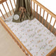 Duck Pond Organic Fitted Cot Sheet - Thumbnail 1