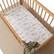 Duck Pond Organic Fitted Cot Sheet - Thumbnail 3