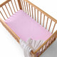 Lilac Organic Fitted Cot Sheet - Thumbnail 4