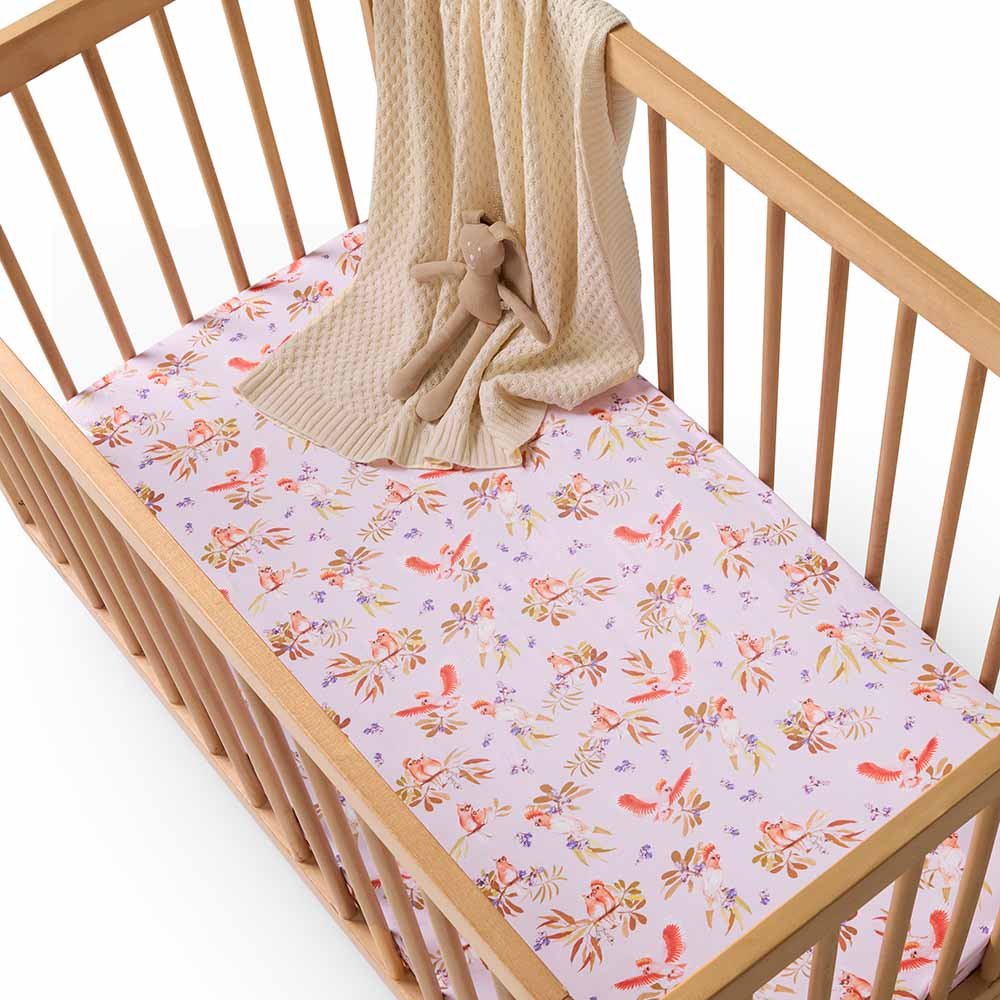 Major Mitchell Organic Fitted Cot Sheet - View 1