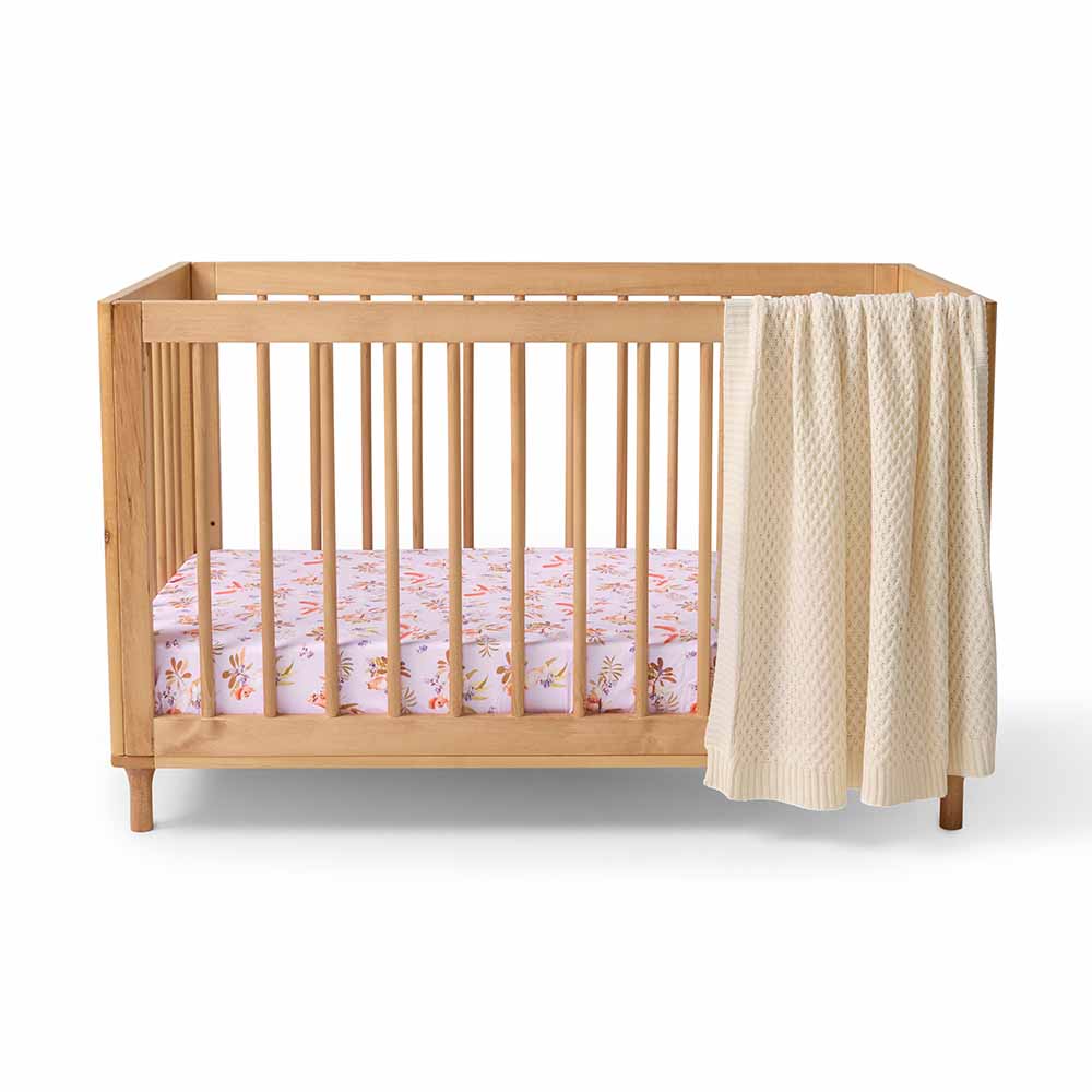 Major Mitchell Organic Fitted Cot Sheet - View 4