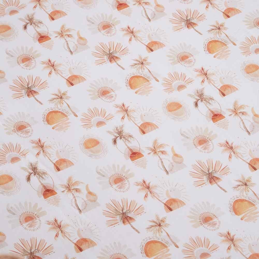 Cot Sheets - Paradise Fitted Cot Sheet
