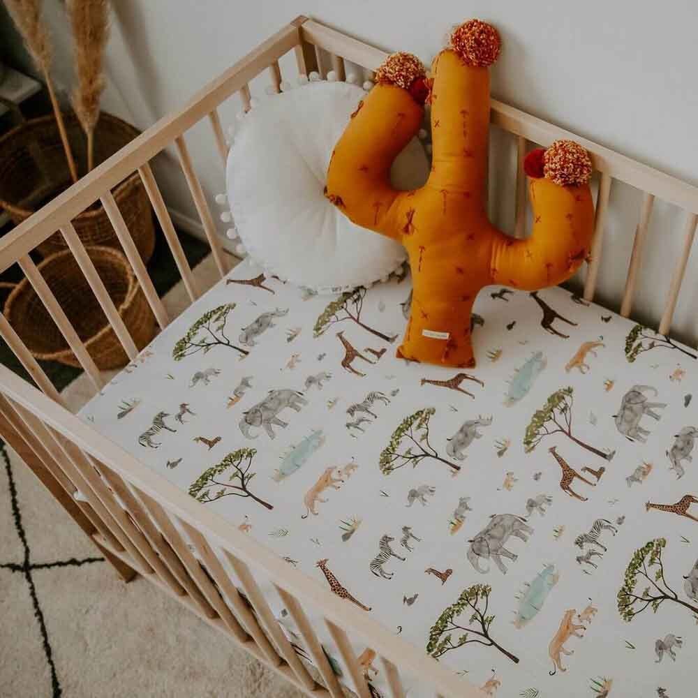 Safari cot sheet on sale