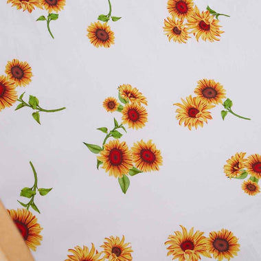 Cot Sheets - Sunflower Fitted Cot Sheet