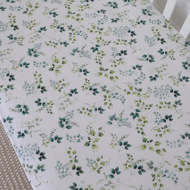 Eden Organic Fitted Cot Sheet | Snuggle Hunny