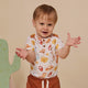 Cowboys Short Sleeve Organic Bodysuit - Thumbnail 19