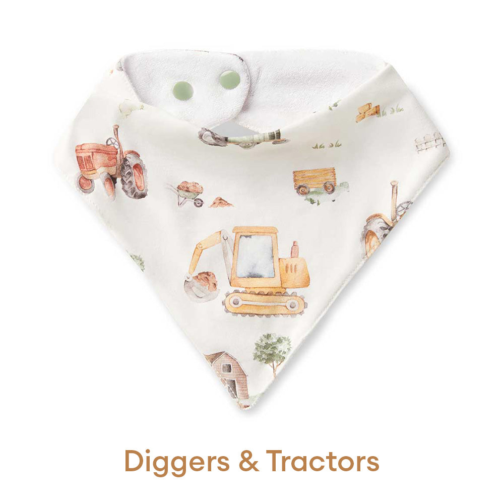 Organic Dribble Bib 2 Pack - Pick Your Prints - View 11