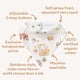 Diggers & Tractors Organic Dribble Bib - Thumbnail 3