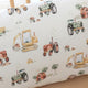 Diggers & Tractors Organic Cotton Toddler Pillowcase - Thumbnail 2
