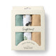 Large Organic Muslin Wraps 3 Pack - Dog Park/Sage/Pebble - Thumbnail 1