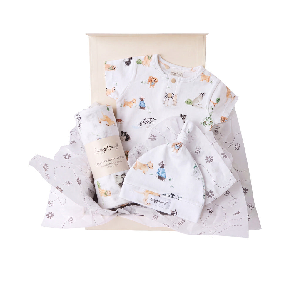 Classic Newborn Gift Hamper - Dog Park - View 1