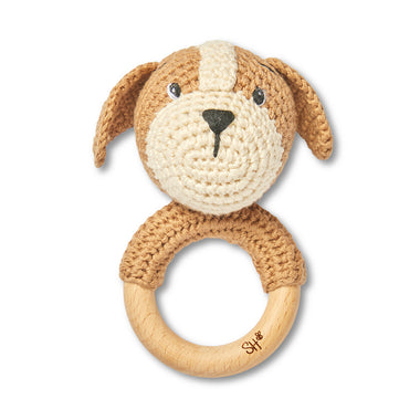 Handmade Dog Crochet Rattle | Snuggle Hunny