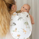 Dog Park Organic Cotton Burp Cloth - Thumbnail 1