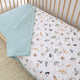 Dog Park Organic Cotton Cot Comforter - Thumbnail 1