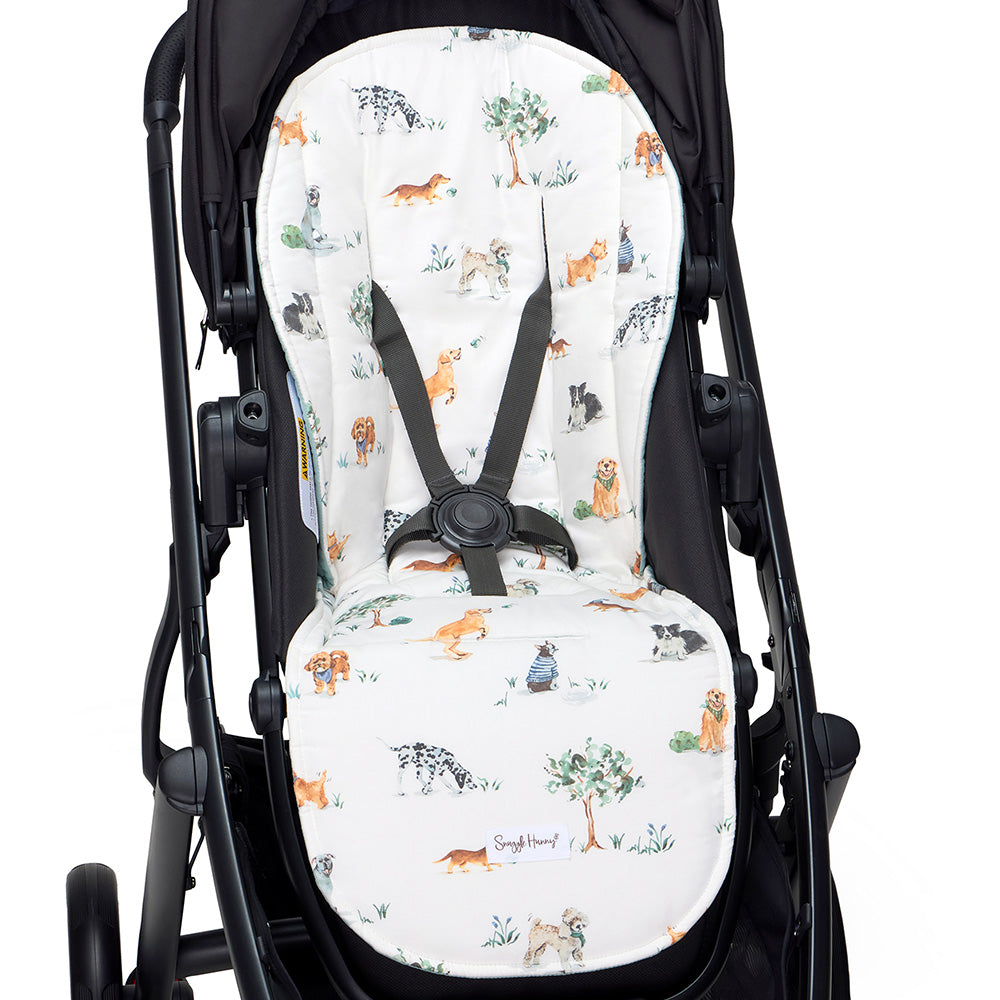 Dog Park Universal Organic Pram Liner - View 3