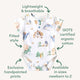 Dragon Short Sleeve Organic Bodysuit - Thumbnail 4