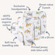 Dragon Organic Wash Cloths - 3 Pack - Thumbnail 2