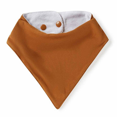 Bronze (New) Organic Dribble Bib-Snuggle Hunny