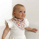 Spring Floral Organic Dribble Bib - Thumbnail 3