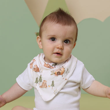 Bears Organic Dribble Bib | Snuggle Hunny