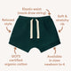 Emerald Organic Shorts - Thumbnail 5