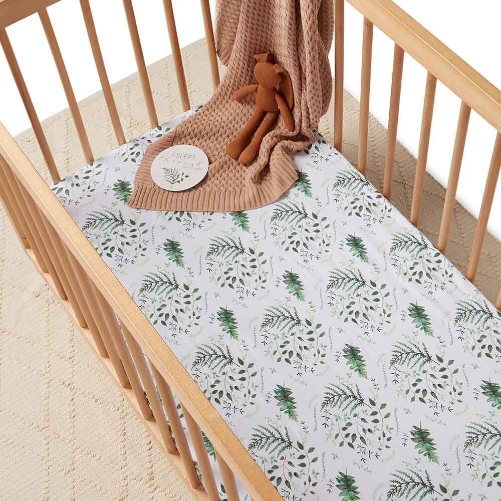 Enchanted Fitted Cot Sheet-Snuggle Hunny