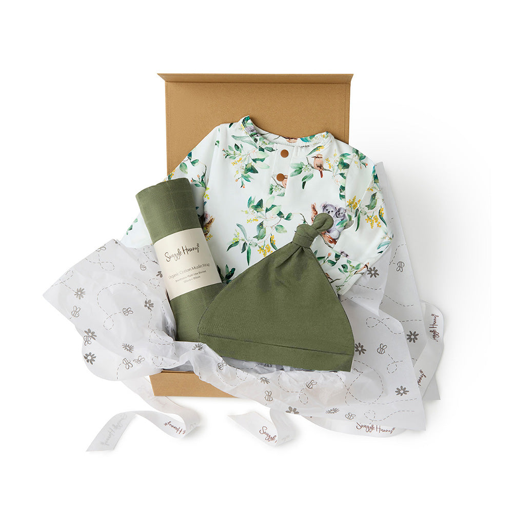 Classic Newborn Gift Hamper - Eucalypt - View 1
