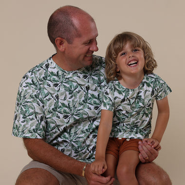 Evergreen Organic Mens T-Shirt | Snuggle Hunny