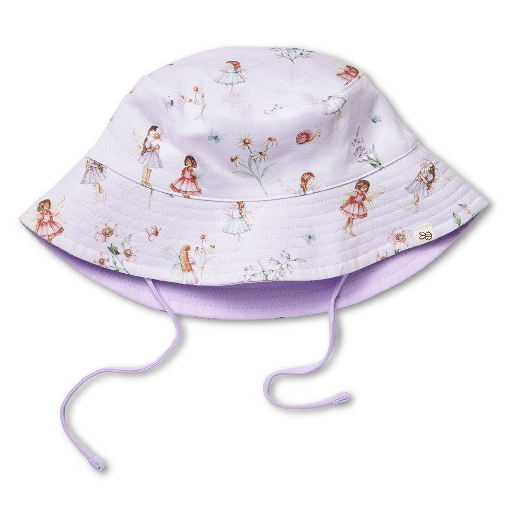 Fairy Dust Reversible Cotton Bucket Hat - View 2
