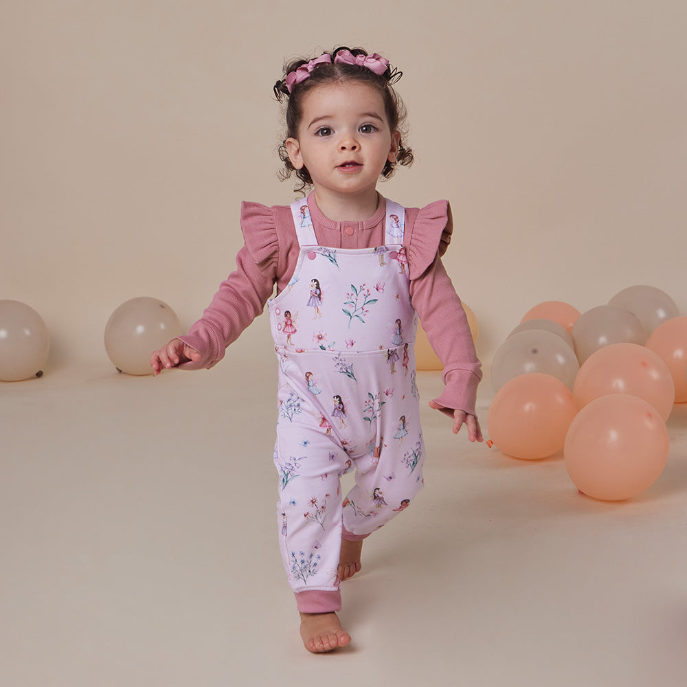 Fairy Dust Organic Snuggle Overalls | Snuggle Hunny Fairy Dust Organic Snuggle Overalls | Snuggle Hunny