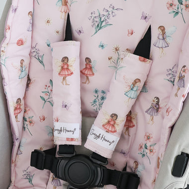 Fairy Dust Universal Reversible Pram Strap Covers | Snuggle Hunny