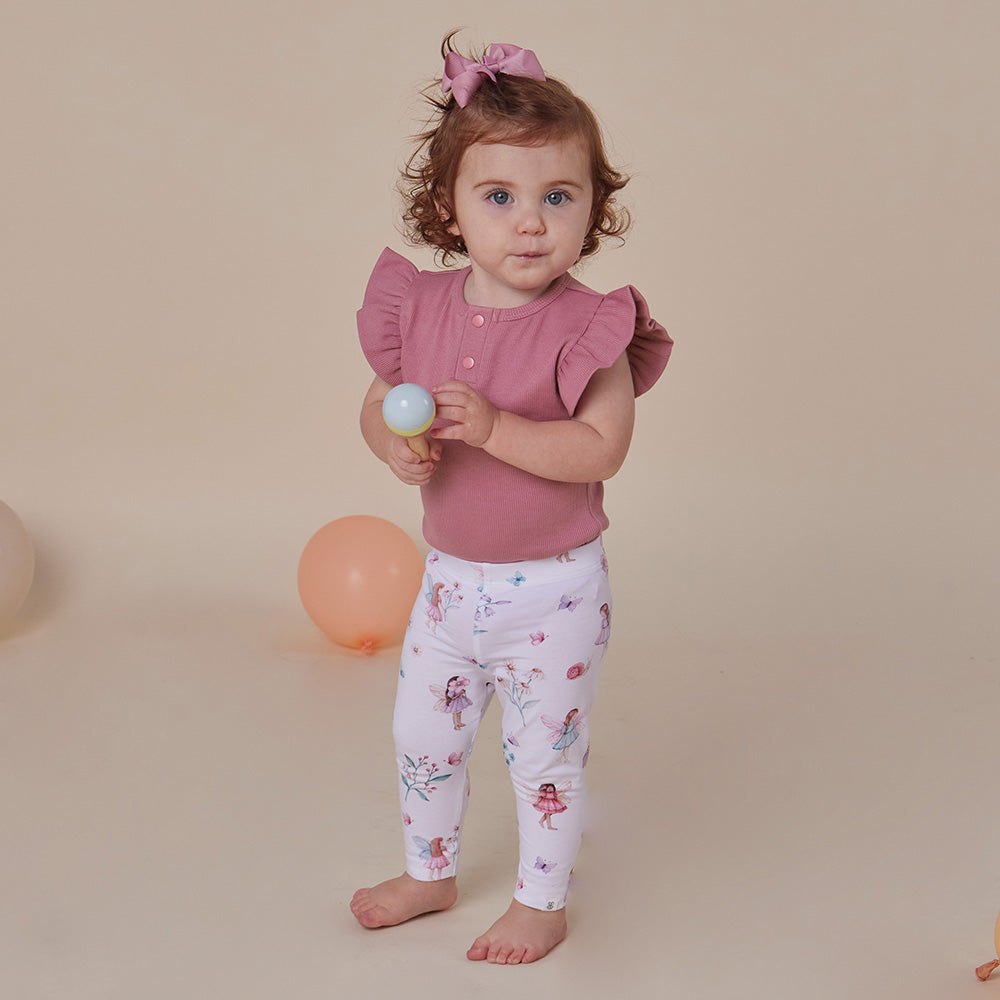 Fairy Garden Organic Leggings - View 5