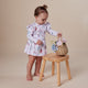 Fairy Garden Long Sleeve Organic Dress - Thumbnail 10