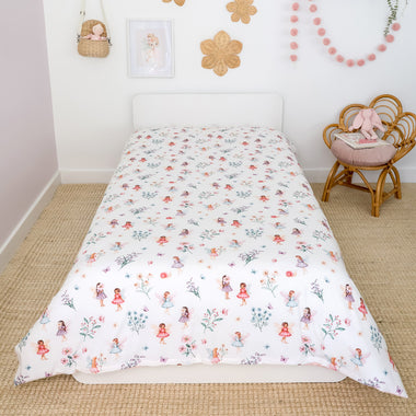 Fairy Garden Organic Cotton Quilt Cover Snuggle Hunny