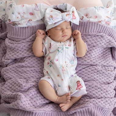 Fairy Garden Organic Snuggle Shortie | Snuggle Hunny
