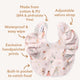 Fairy Dust Frill Snuggle Bib - Thumbnail 4