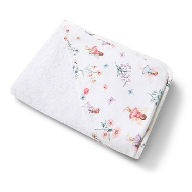 Fairy Garden Organic Hooded Baby Towel | Snuggle Hunny