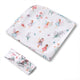 Fairy Garden Organic Jersey Wrap & Topknot Set - Thumbnail 2