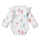 Fairy Garden Long Sleeve Organic Bodysuit with Frill - Thumbnail 10