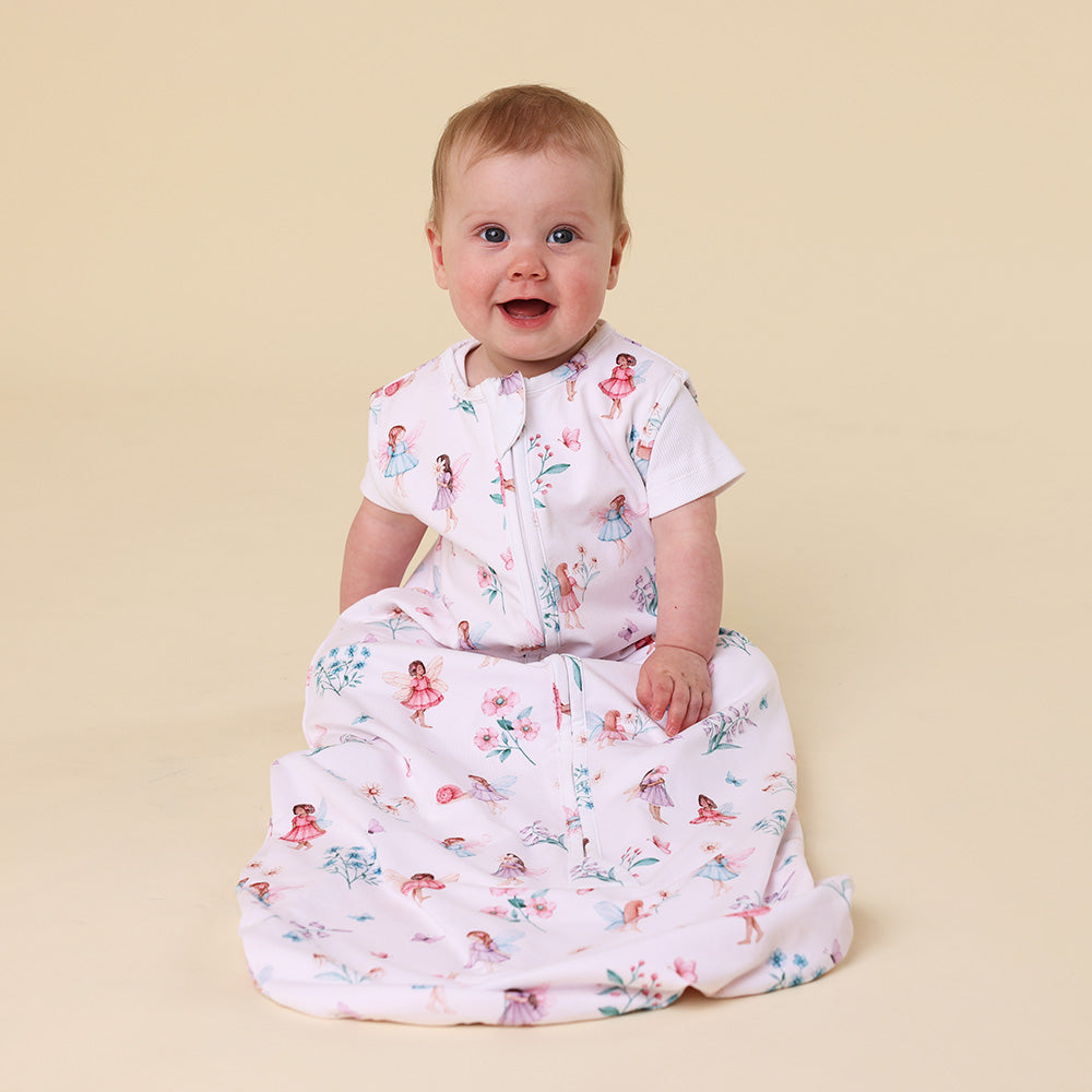 Fairy Garden Organic Sleeping Bag 1.0 TOG - View 1