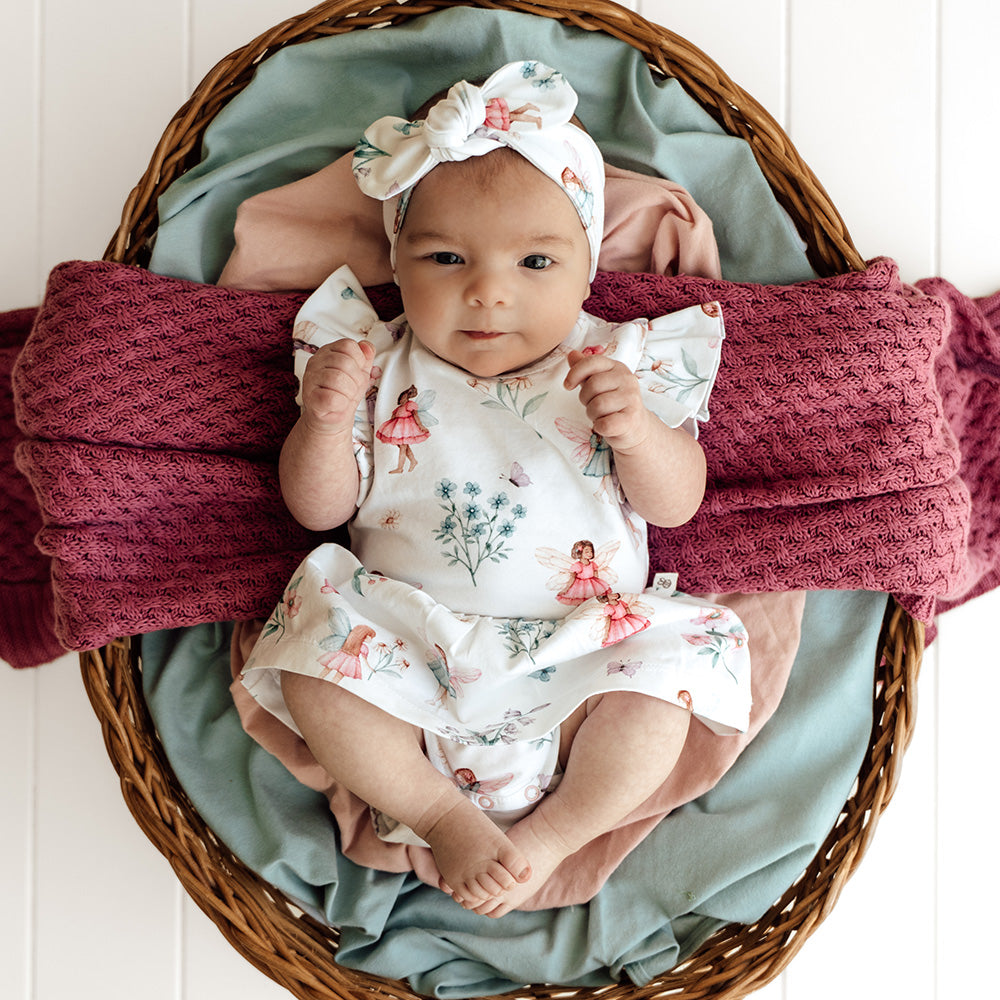 Fairy Garden Organic Baby & Toddler Dress