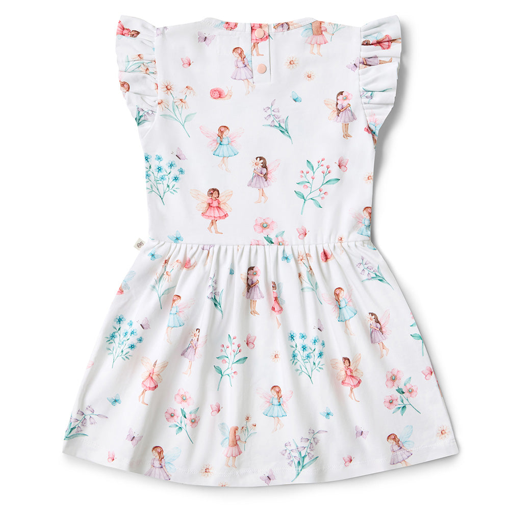 Fairy Garden Short Sleeve Organic Dress - View 14