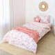 Bundle - Flamingos Double Bedding - 1 x Sheet + 1 x Quilt Cover + 2 x Pillowcases - Thumbnail 3