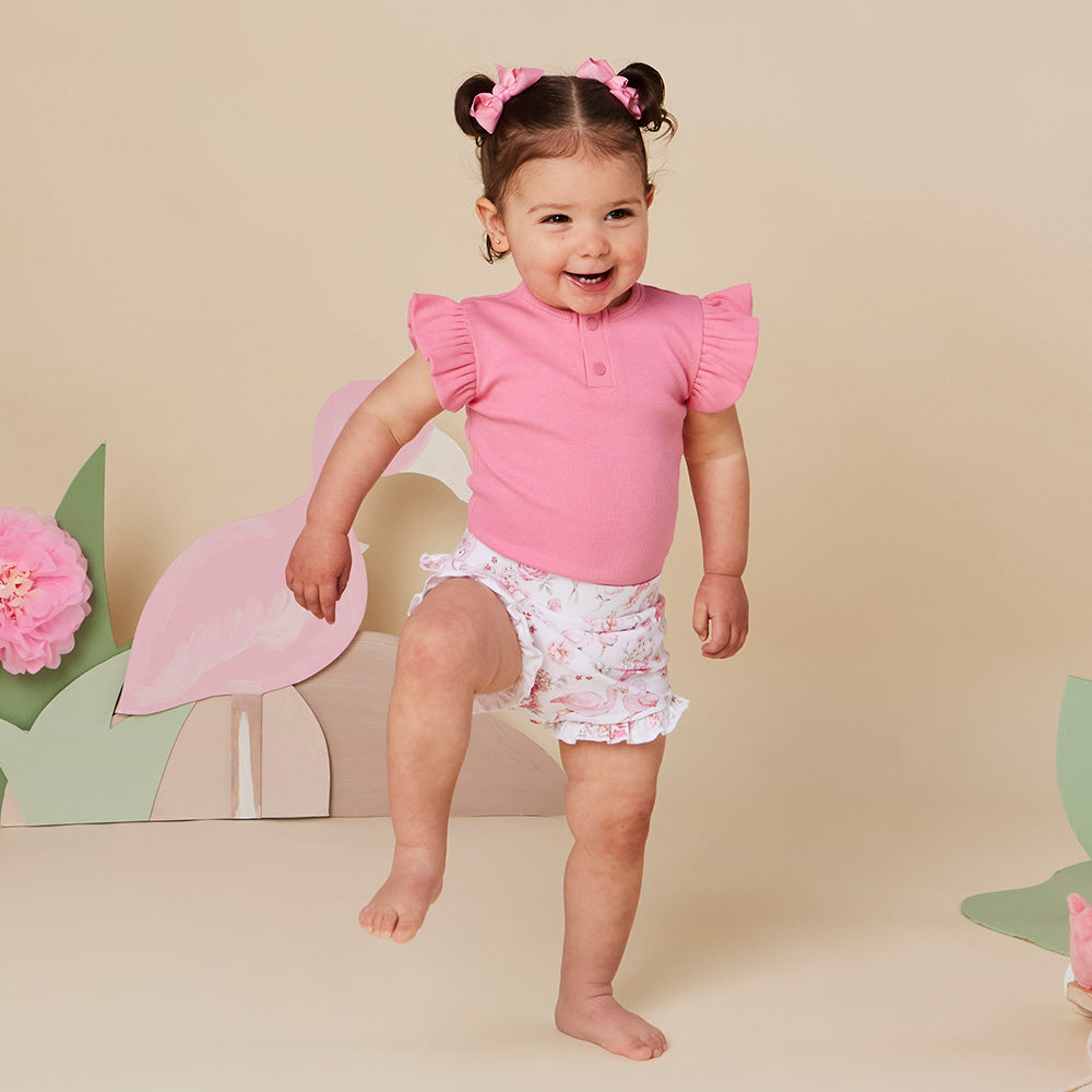 Flamingos Organic Bloomers - View 7