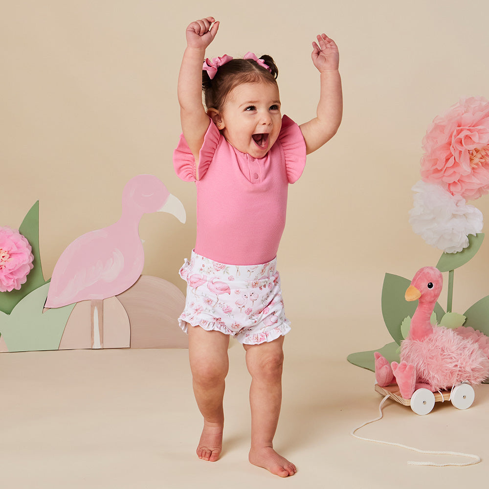 Flamingos Organic Bloomers - View 13