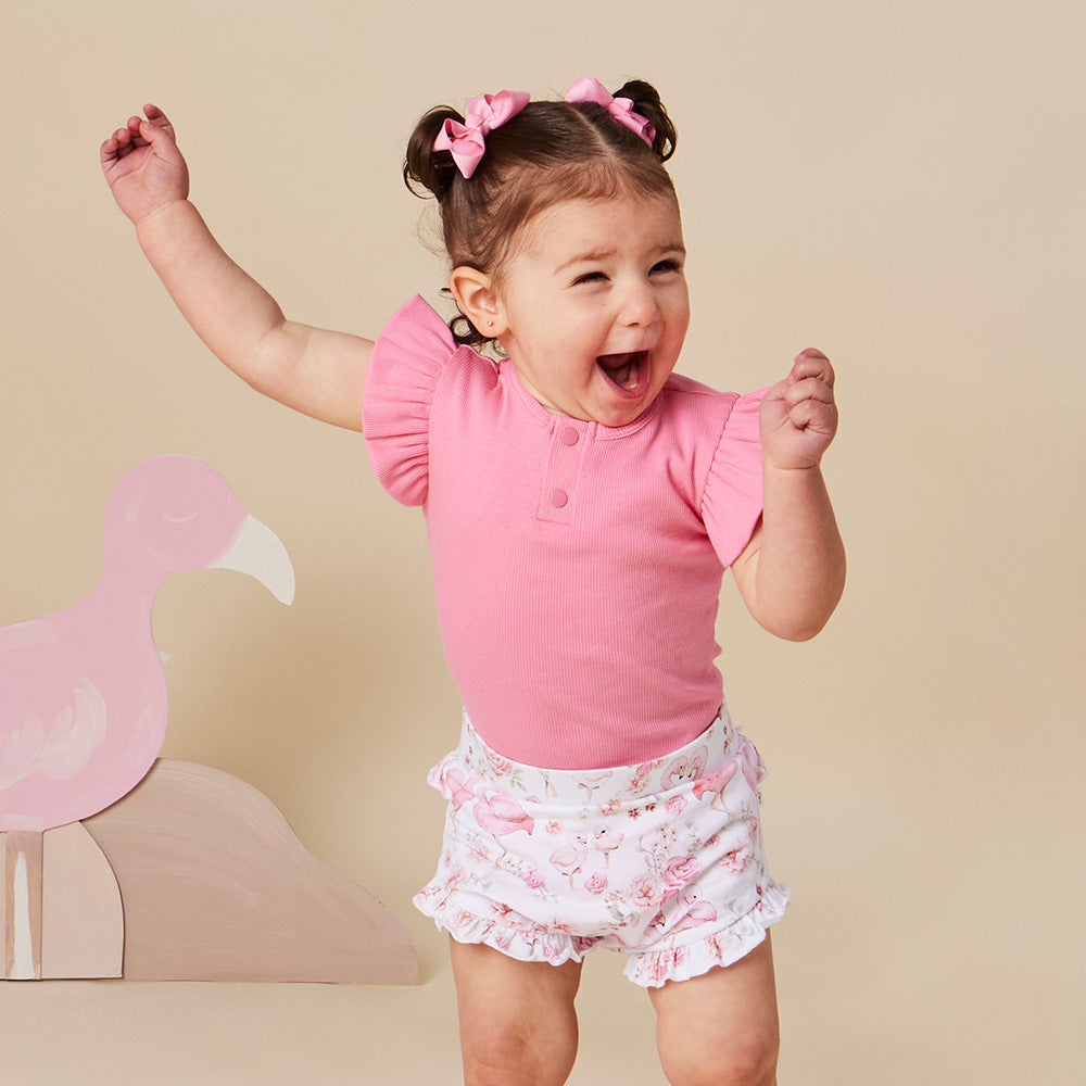 Flamingos Organic Bloomers - View 8