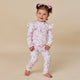 Flamingos Organic Snugglesuit Convertible Romper with Frill - Thumbnail 4