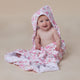 Flamingos Organic Hooded Baby Towel - Thumbnail 1