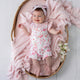 Flamingos Organic Snuggle Overall Shorts - Thumbnail 1