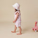 Flamingos Organic Snuggle Overall Shorts - Thumbnail 10